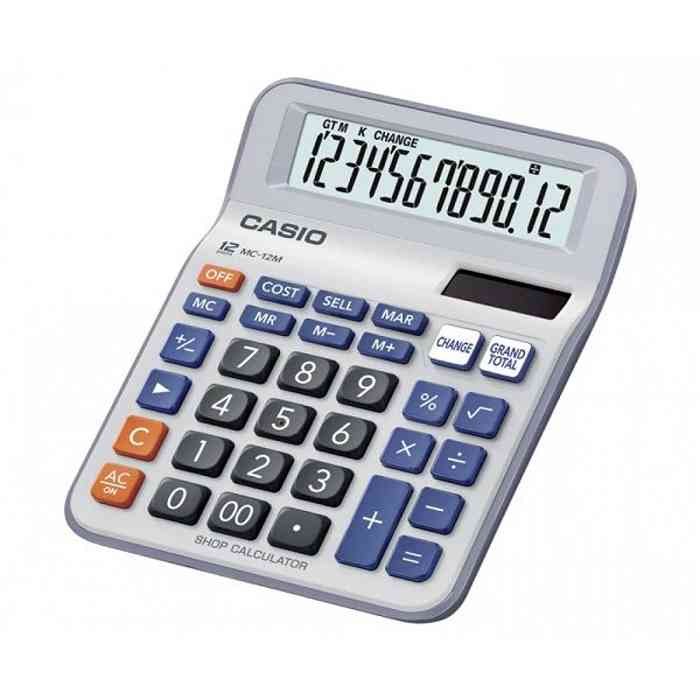 Casio MC-12M Desktop Calculator